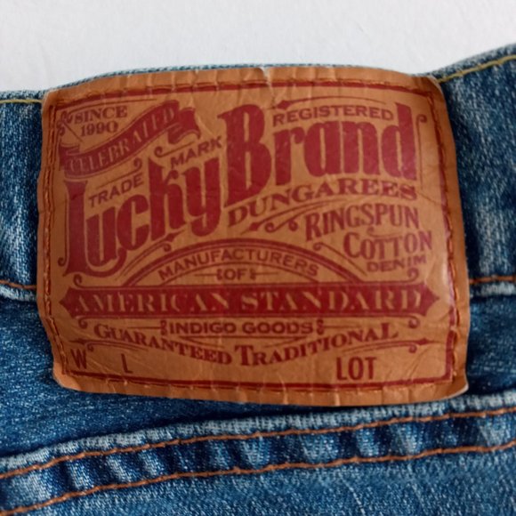 Lucky Brand Lil Maggie Dungarees flare jeans - Picture 6 of 11